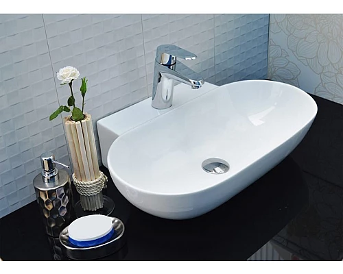 Купить Раковина-чаша CeramaLux 56 9234 Белая в магазине сантехники Santeh-Crystal.ru