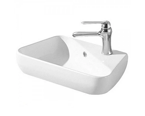 Заказать Раковина CeramaLux 45 9275L Белая в магазине сантехники Santeh-Crystal.ru