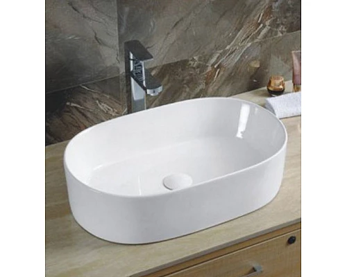 Приобрести Раковина-чаша CeramaLux 52 9025 Белая в магазине сантехники Santeh-Crystal.ru