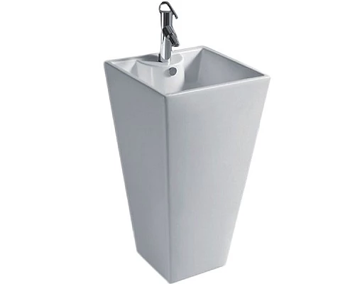 Заказать Раковина CeramaLux 47 NB145 Белая в магазине сантехники Santeh-Crystal.ru