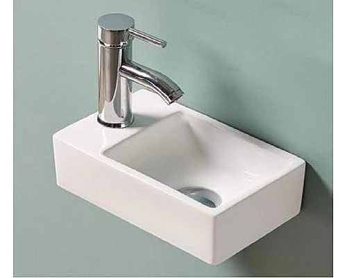 Приобрести Раковина CeramaLux 30 9048GTR Белая в магазине сантехники Santeh-Crystal.ru