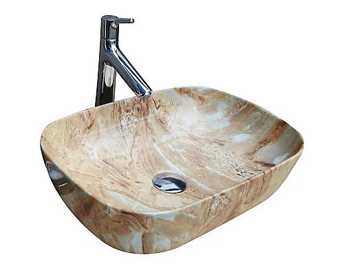 Заказать Раковина-чаша CeramaLux 46 548 Бежевая в магазине сантехники Santeh-Crystal.ru