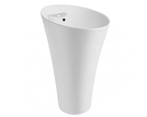 Заказать Раковина CeramaLux 42 WK8100(G-306) Белая в магазине сантехники Santeh-Crystal.ru