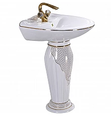 Раковина CeramaLux Lux Classic 54 J-766 Белая