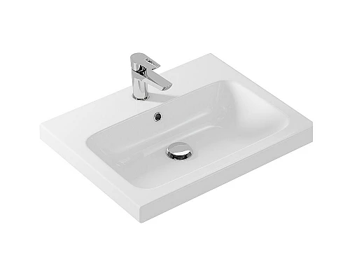 Приобрести Раковина Cersanit Colour 60 S-UM-COL60/1-w Белая в магазине сантехники Santeh-Crystal.ru