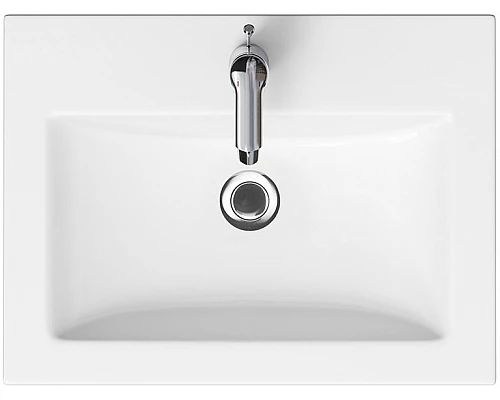 Купить Раковина Cersanit Como 60 S-UM-COM60/1-w подвесная Белая в магазине сантехники Santeh-Crystal.ru