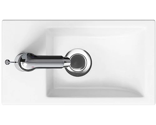 Купить Раковина Cersanit Como 40 S-UM-COM40/1-w подвесная Белая в магазине сантехники Santeh-Crystal.ru