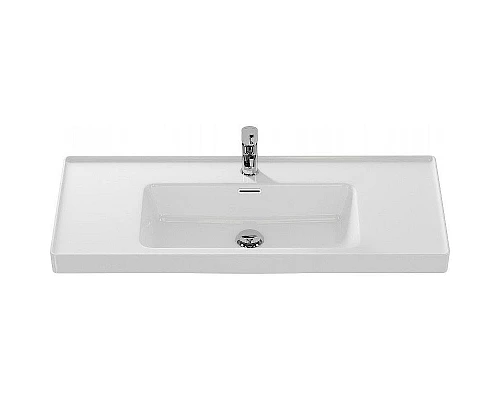 Купить Раковина Cersanit Crea 100 P-UM-CRE100/1 Белая в магазине сантехники Santeh-Crystal.ru
