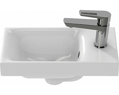 Приобрести Раковина Cersanit Moduo 40 S-UM-MOD40/1 Белая в магазине сантехники Santeh-Crystal.ru