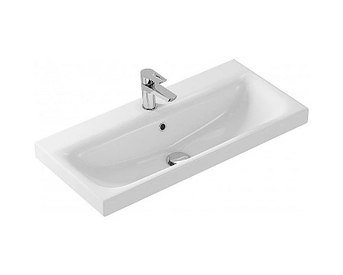 Купить Раковина Cersanit Moduo 80 S-UM-MOD80SL/1 Белая в магазине сантехники Santeh-Crystal.ru