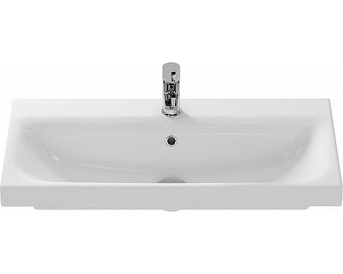 Купить Раковина Cersanit Moduo 80 S-UM-MOD80SL/1 Белая в магазине сантехники Santeh-Crystal.ru