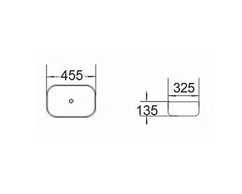 Купить Раковина-чаша Comforty 45.5 78105 00004150368 Белая в магазине сантехники Santeh-Crystal.ru