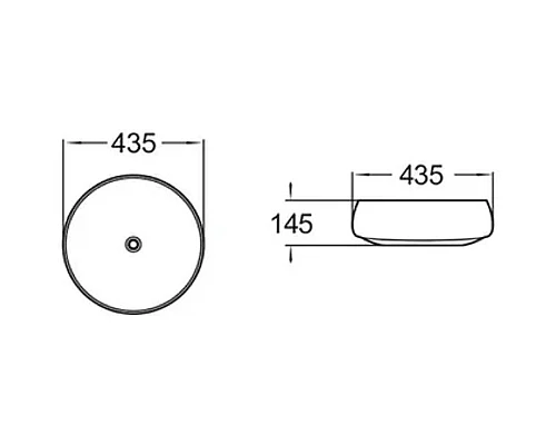 Заказать Раковина-чаша Comforty 43 J2091 00004139777 Черная Бронза в магазине сантехники Santeh-Crystal.ru