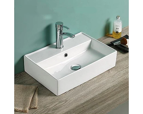 Приобрести Раковина Comforty 50 7657D 00-00011951 Белая в магазине сантехники Santeh-Crystal.ru