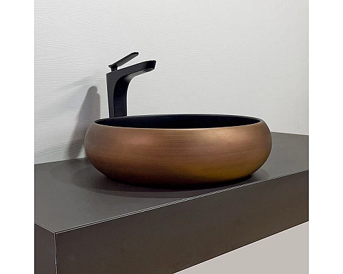 Купить Раковина-чаша Comforty 41.5 78650 00-00012230 Медь Черная в магазине сантехники Santeh-Crystal.ru