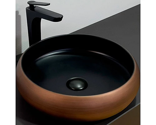 Купить Раковина-чаша Comforty 41.5 78650 00-00012230 Медь Черная в магазине сантехники Santeh-Crystal.ru