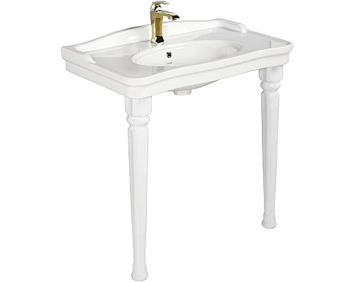 Заказать Раковина Creavit Antik 80 AN080-00CB00E-0000 Белая в магазине сантехники Santeh-Crystal.ru