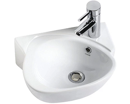 Приобрести Раковина Creavit Cocuk 38 CK035-00CB00E-0000 Белая в магазине сантехники Santeh-Crystal.ru