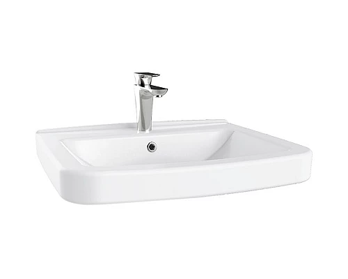 Купить Раковина Creavit Lara 60 LR060-00CB00E-0000 Белая в магазине сантехники Santeh-Crystal.ru