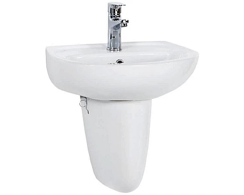 Купить Раковина Creavit Sedef 45 TP145-00CB00E-0000 Белая в магазине сантехники Santeh-Crystal.ru