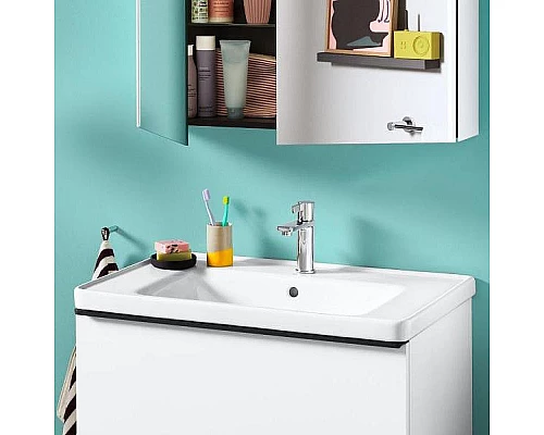 Заказать Раковина Duravit D-Neo 80 2367800000 Белая в магазине сантехники Santeh-Crystal.ru