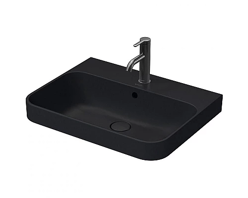 Заказать Раковина Duravit Happy D 2 Plus 60 2360601300 Антрацит матовый в магазине сантехники Santeh-Crystal.ru