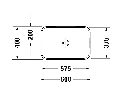 Заказать Раковина Duravit Happy D 2 Plus 60 2359601300 Антрацит матовый в магазине сантехники Santeh-Crystal.ru