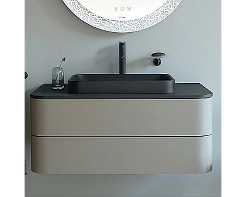 Заказать Раковина Duravit Happy D 2 Plus 60 2359601300 Антрацит матовый в магазине сантехники Santeh-Crystal.ru