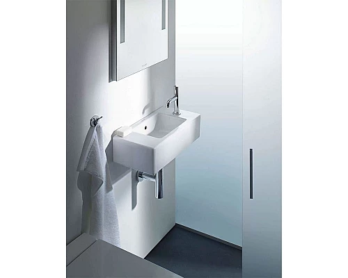 Приобрести Раковина Duravit Vero 50 R 0703500008 Белая в магазине сантехники Santeh-Crystal.ru