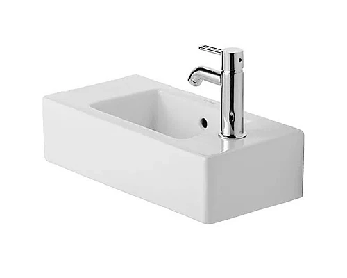 Приобрести Раковина Duravit Vero 50 R 0703500008 Белая в магазине сантехники Santeh-Crystal.ru