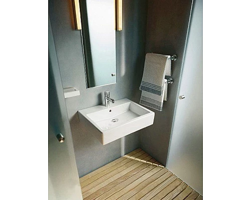 Заказать Раковина Duravit Vero 60 0454600000 Белая в магазине сантехники Santeh-Crystal.ru