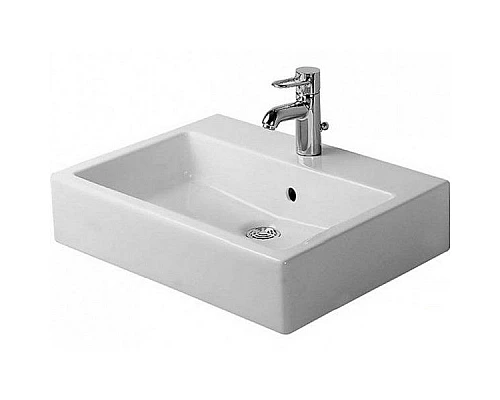 Заказать Раковина Duravit Vero 60 0454600000 Белая в магазине сантехники Santeh-Crystal.ru