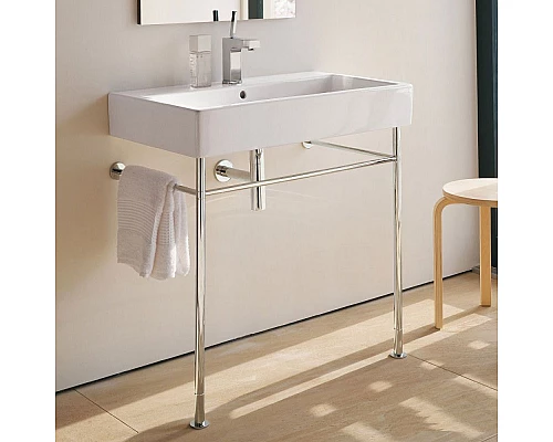 Приобрести Раковина Duravit Vero 80 045480000 Белая в магазине сантехники Santeh-Crystal.ru