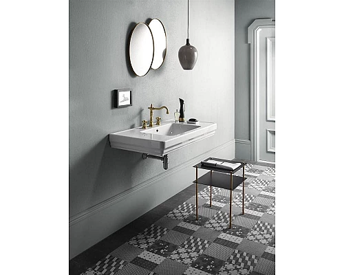 Купить Раковина GSI Classic 105 8723111 белая глянцевая в магазине сантехники Santeh-Crystal.ru