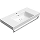 Купить Раковина GSI Nubes 100 9651111 Белая в магазине сантехники Santeh-Crystal.ru