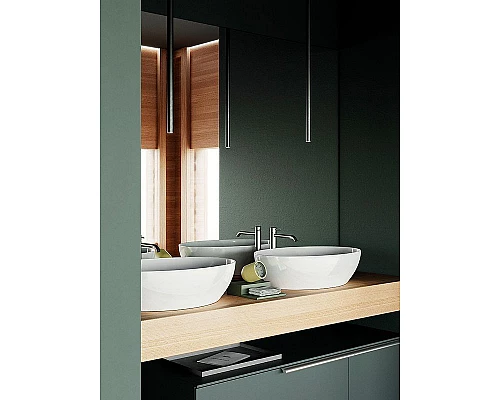 Приобрести Раковина-чаша GSI Pura 60 884211 Белая в магазине сантехники Santeh-Crystal.ru