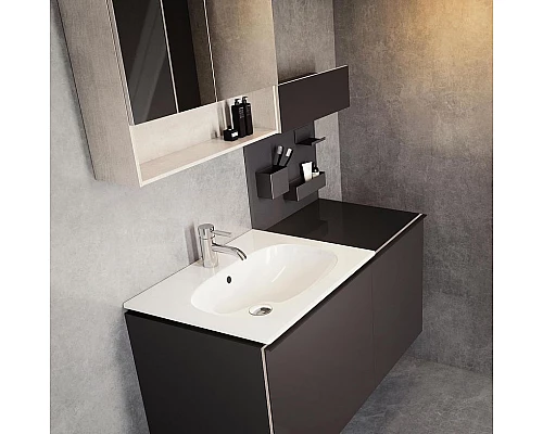 Купить Раковина Geberit Acanto Slim 60 500.640.01.2 Белая в магазине сантехники Santeh-Crystal.ru