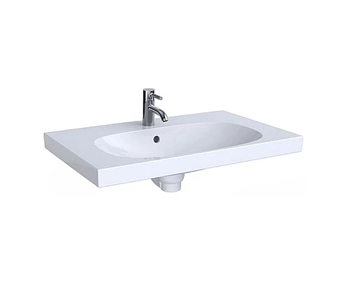 Заказать Раковина Geberit (Keramag) Acanto 75 500.622.01.2 белая в магазине сантехники Santeh-Crystal.ru