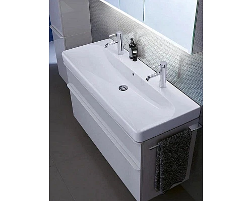 Заказать Раковина Geberit Smyle Square 120 500.253.01.1 Белая в магазине сантехники Santeh-Crystal.ru