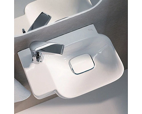 Приобрести Раковина Geberit myDay 40 L 125440600 Белая в магазине сантехники Santeh-Crystal.ru