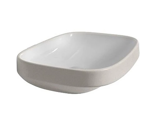 Купить Раковина-чаша Hatria Abito 58 YXXA Белая в магазине сантехники Santeh-Crystal.ru