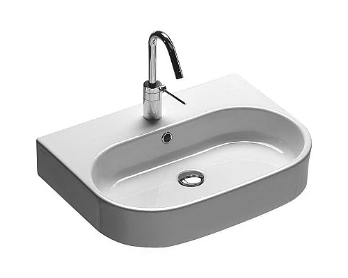 Заказать Раковина Hatria Area 60 Y0UH01 Белая в магазине сантехники Santeh-Crystal.ru