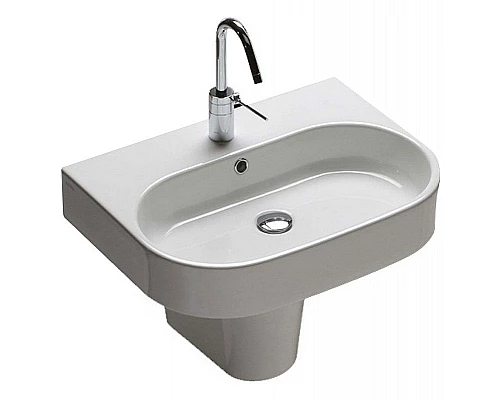 Заказать Раковина Hatria Area 60 Y0UH01 Белая в магазине сантехники Santeh-Crystal.ru