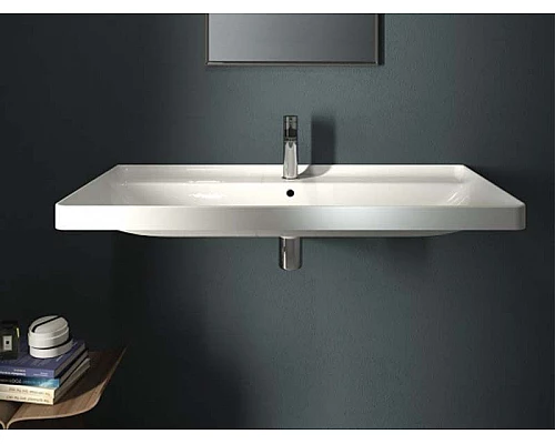 Купить Раковина Hatria Canalgrande 80 Y1EK Белая в магазине сантехники Santeh-Crystal.ru