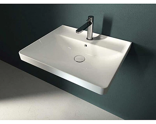 Купить Раковина Hatria Canalgrande 60 Y1EJ Белая в магазине сантехники Santeh-Crystal.ru