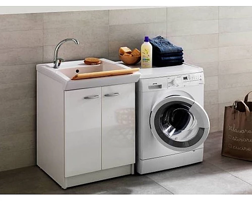 Заказать Хозяйственная раковина Hatria Complementi 60 YXMA Белая в магазине сантехники Santeh-Crystal.ru