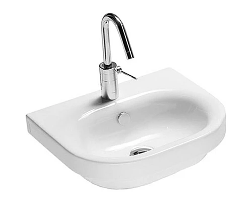 Приобрести Раковина Hatria Daytime 45 YXBM Белая в магазине сантехники Santeh-Crystal.ru