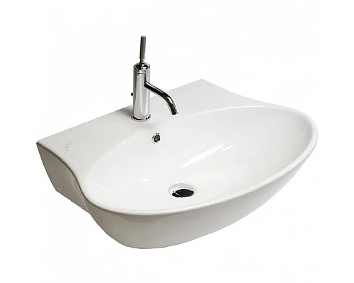 Купить Раковина Hatria Nido 68 YXEP Белая в магазине сантехники Santeh-Crystal.ru