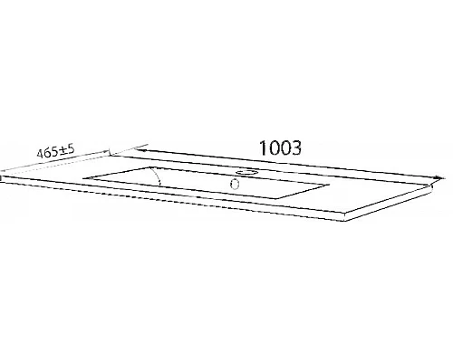 Заказать Раковина Iddis 100 0131000i28 Белая в магазине сантехники Santeh-Crystal.ru