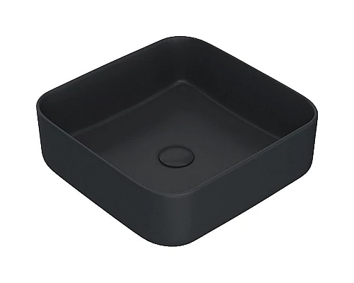 Заказать Раковина-чаша Iddis Bridge 39 BRIBM04i27 Черная матовая в магазине сантехники Santeh-Crystal.ru